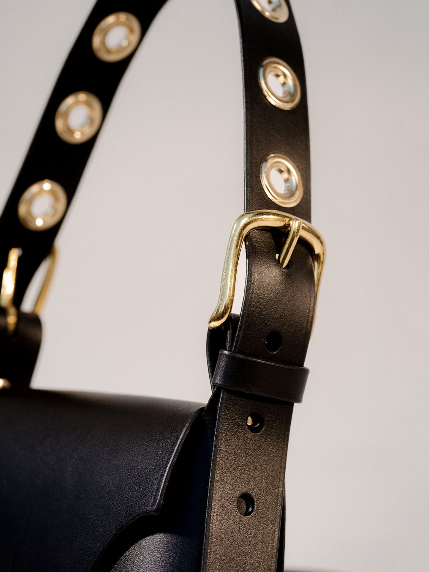 Brass Spaced Grommet 'The Hunter' Bag