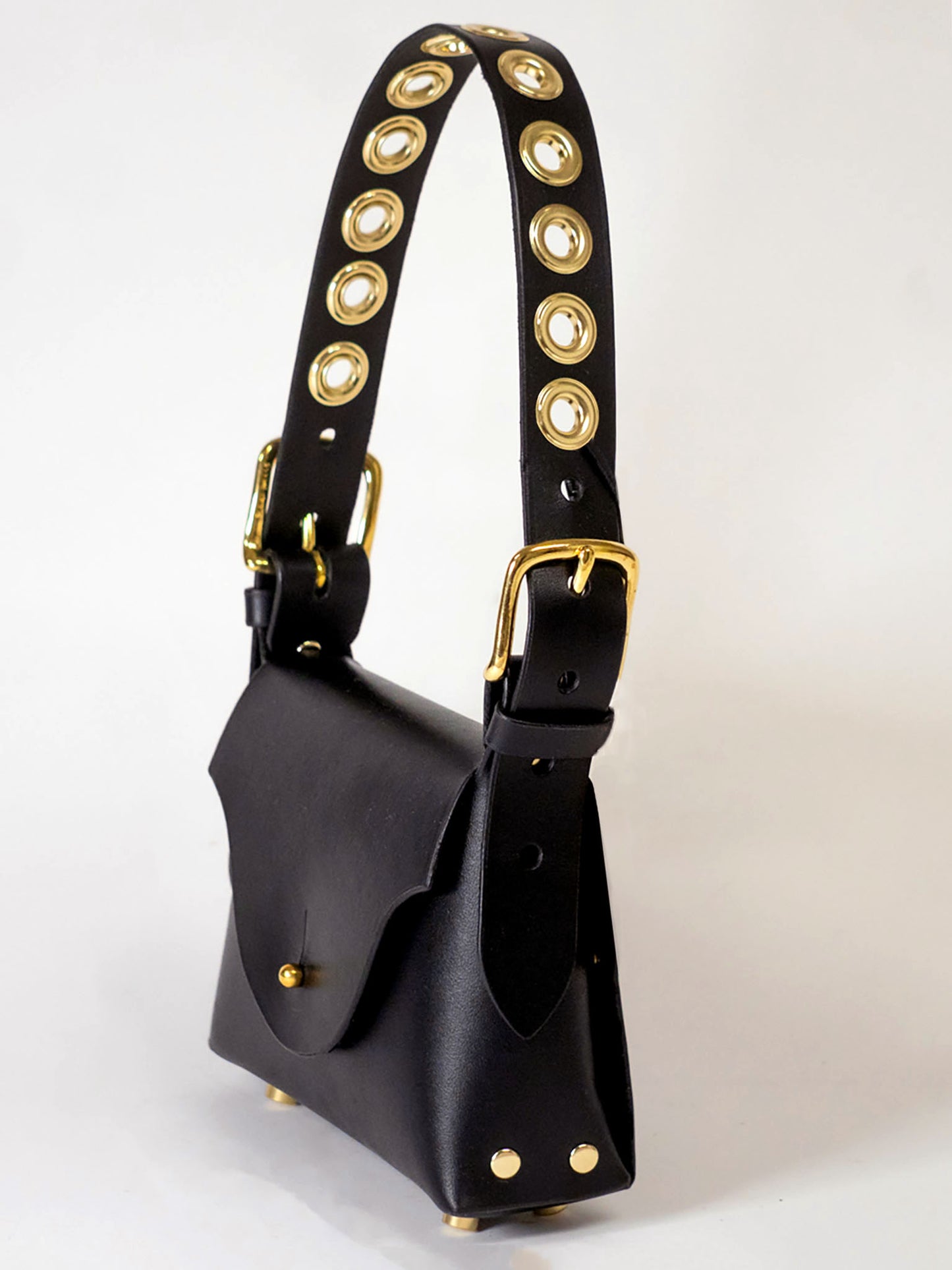 Brass Close Grommet 'The Hunter' Bag