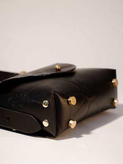 Brass Spiral 'The Hunter' Bag