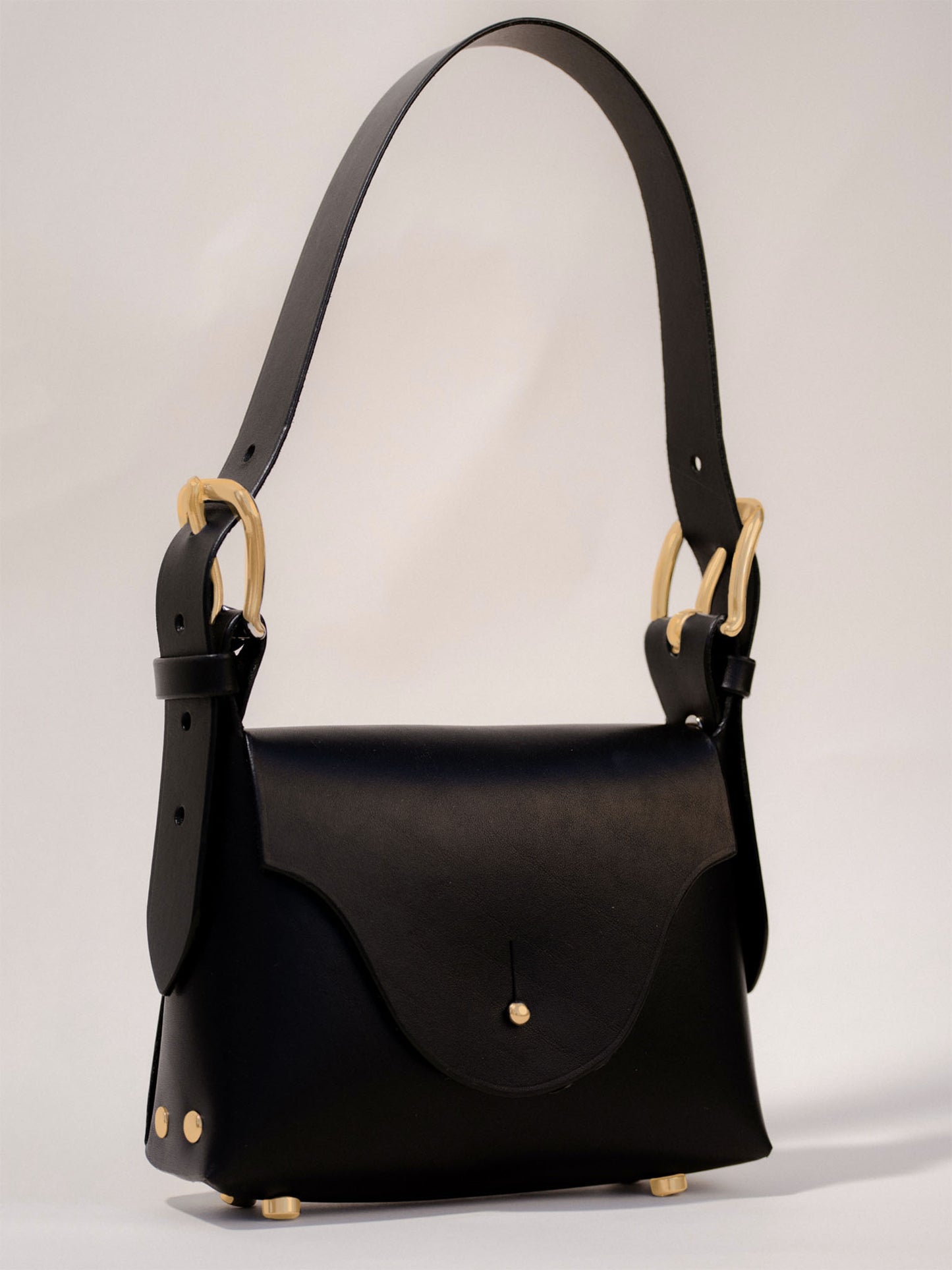 Brass Heavy Buckle 'The Hunter' Bag