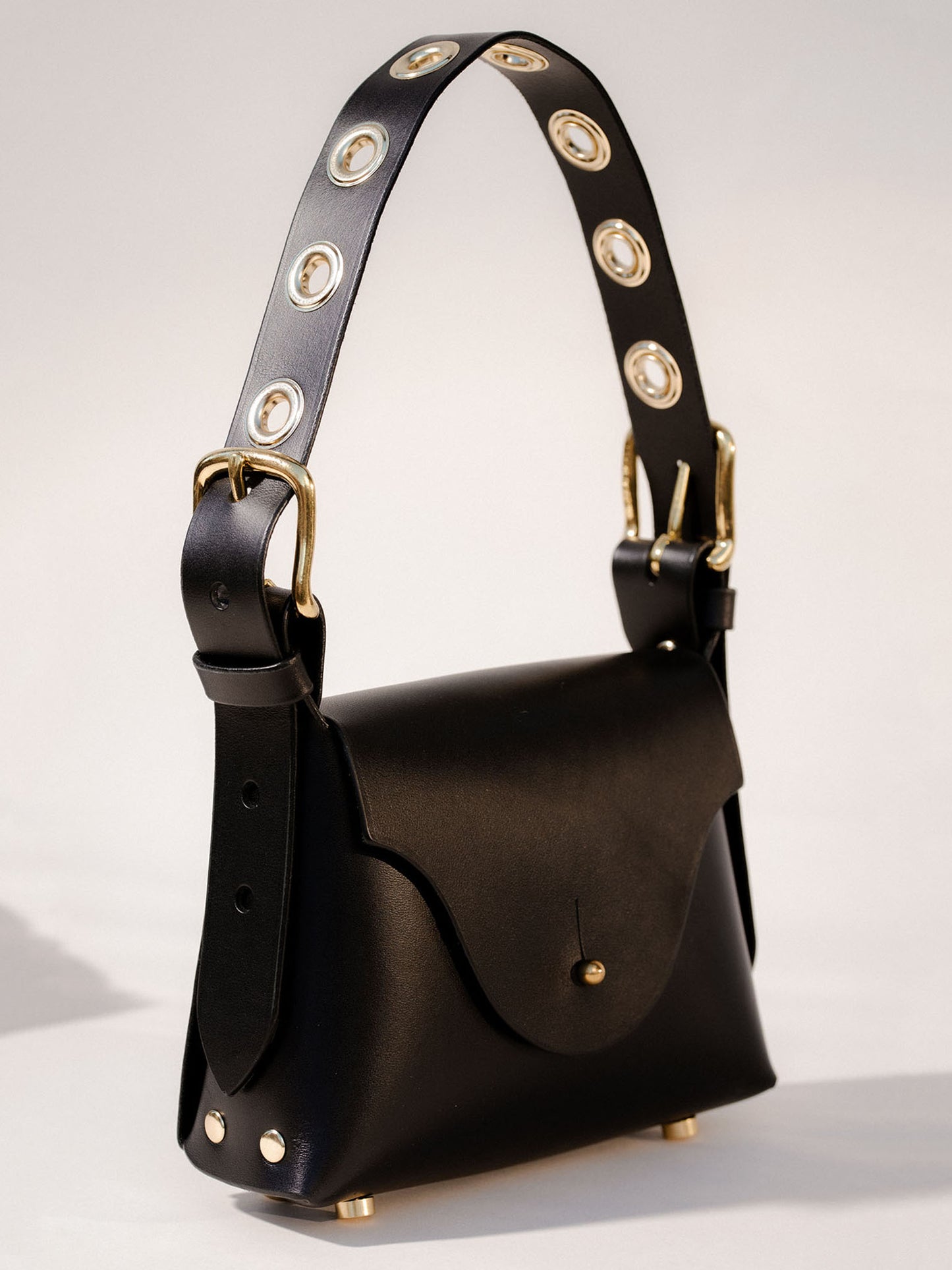 Brass Spaced Grommet 'The Hunter' Bag