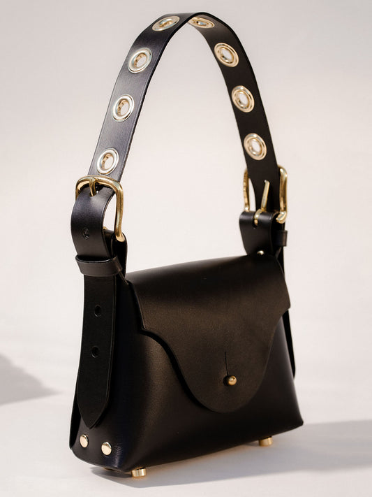 Brass Spaced Grommet 'The Hunter' Bag