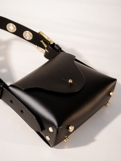 Brass Spaced Grommet 'The Hunter' Bag