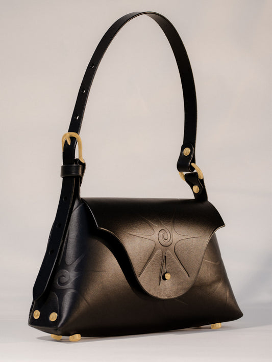 Brass Spiral 'The Savoy' Bag