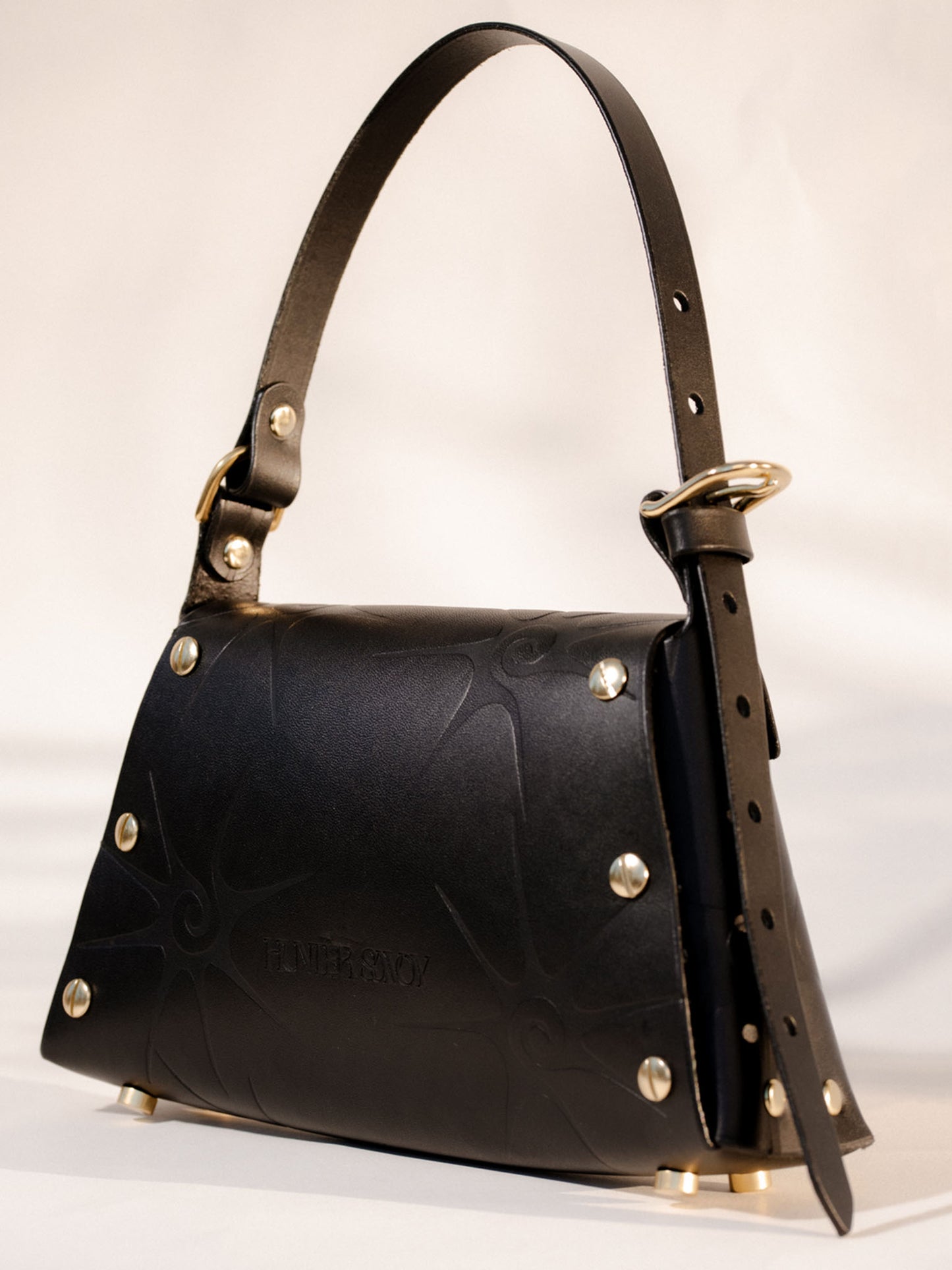 Brass Spiral 'The Savoy' Bag