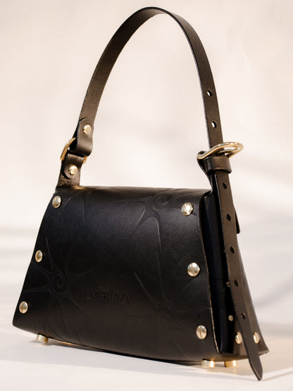 Brass Spiral 'The Savoy' Bag