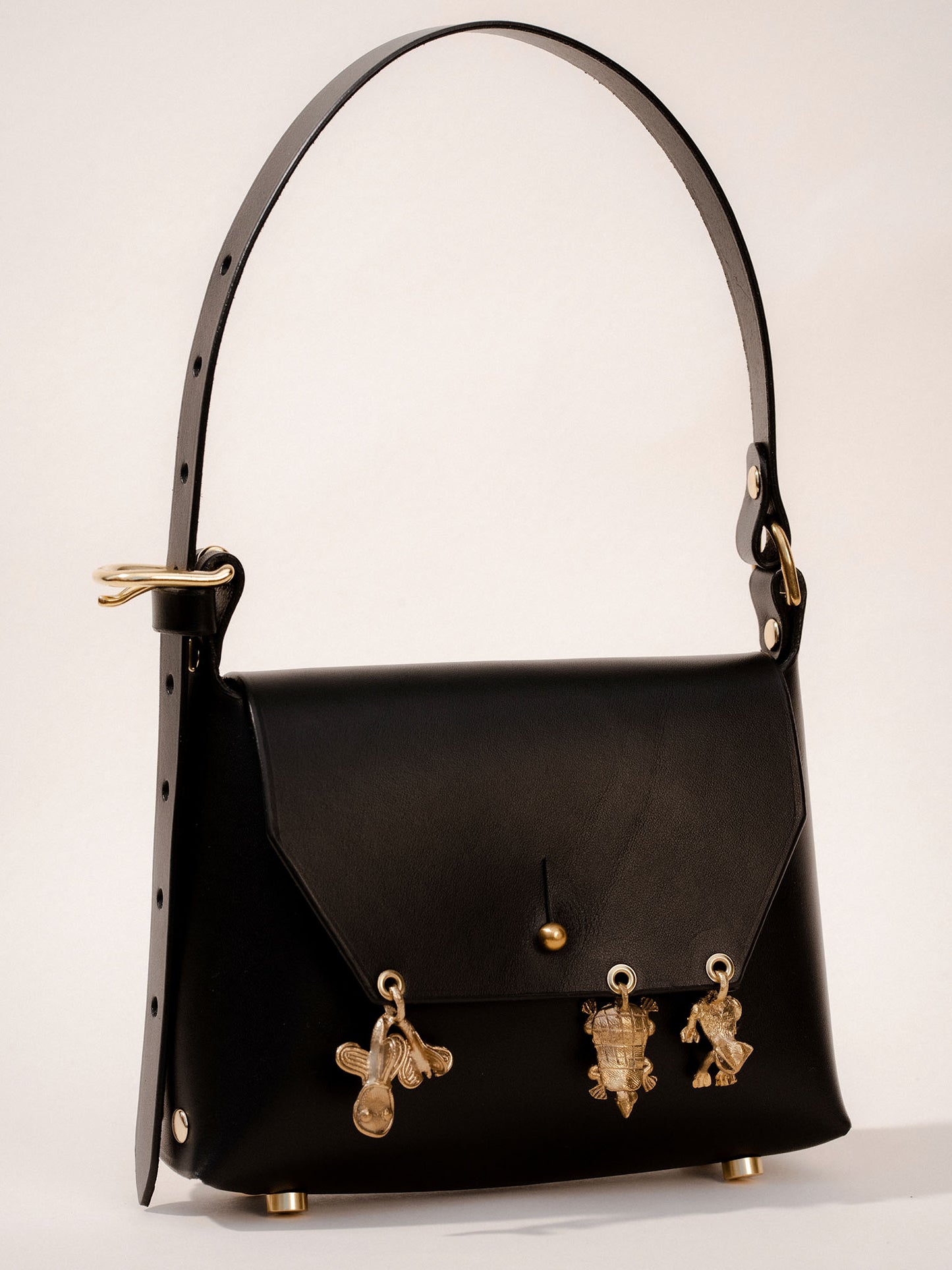 Brass 'Creature Charm' Bag IV