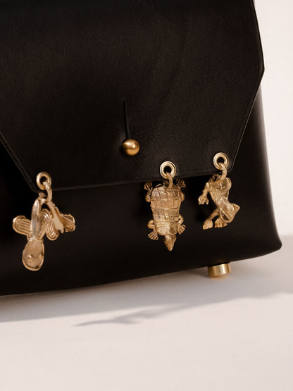 Brass 'Creature Charm' Bag IV