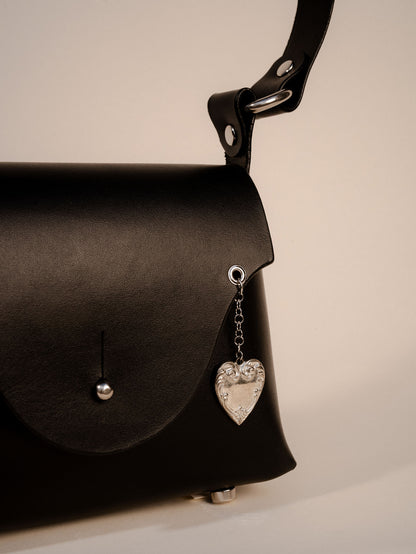 Stainless Heart Charm 'The Hunter' Bag