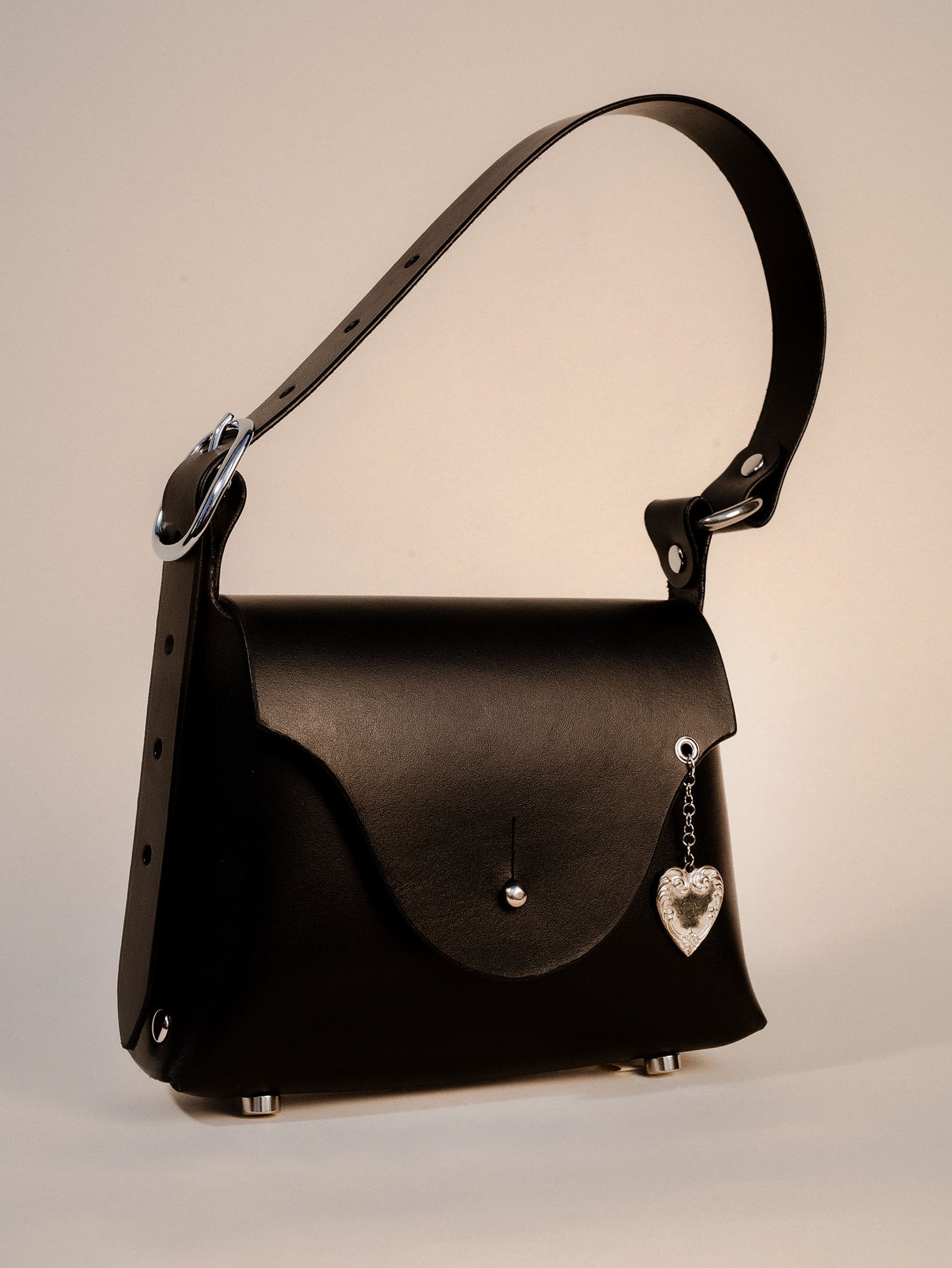 Stainless Heart Charm 'The Hunter' Bag