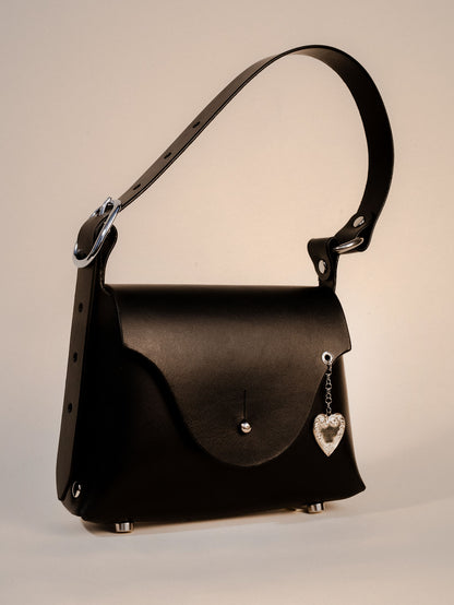 Stainless Heart Charm 'The Hunter' Bag