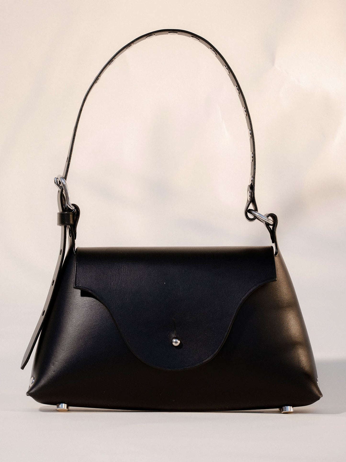 Stainless Studded 'The Savoy' Bag