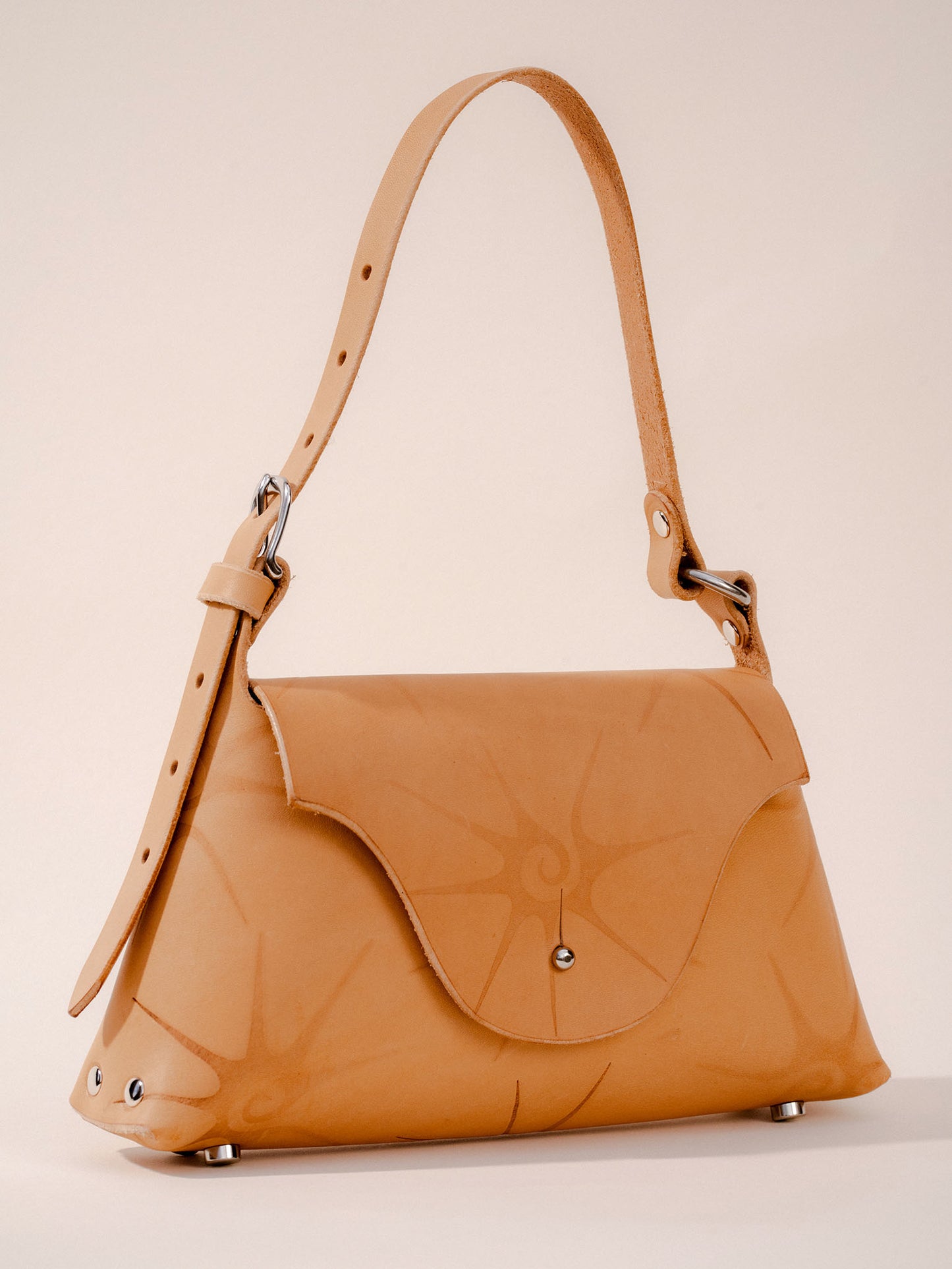 Stainless Natural Spiral 'The Savoy' Bag