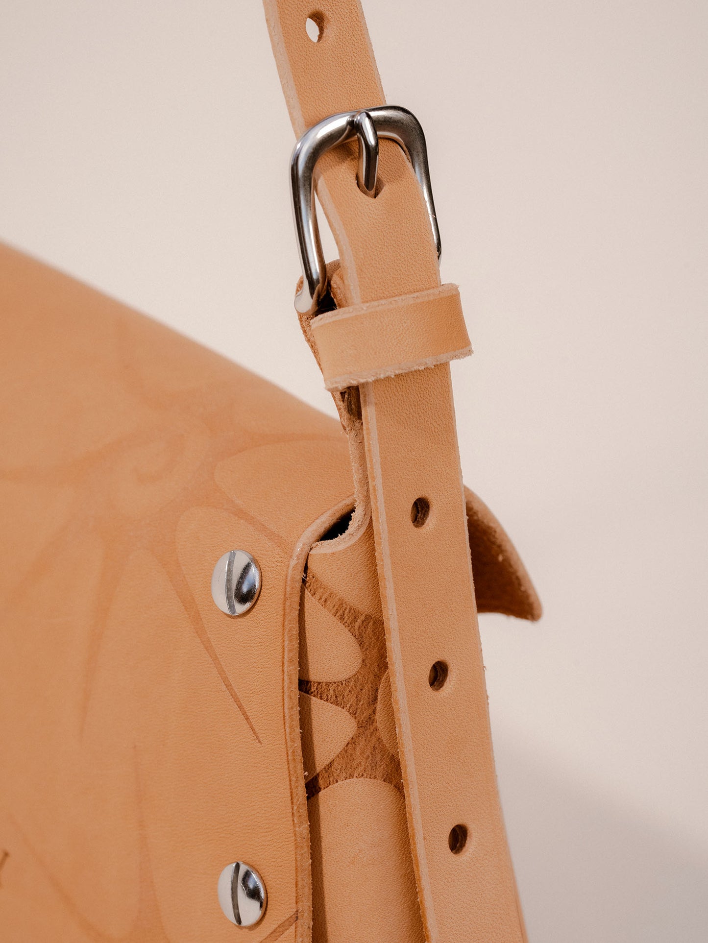 Stainless Natural Spiral 'The Savoy' Bag