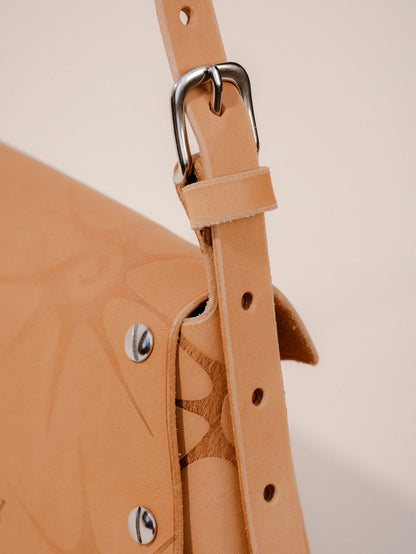 Stainless Natural Spiral 'The Savoy' Bag