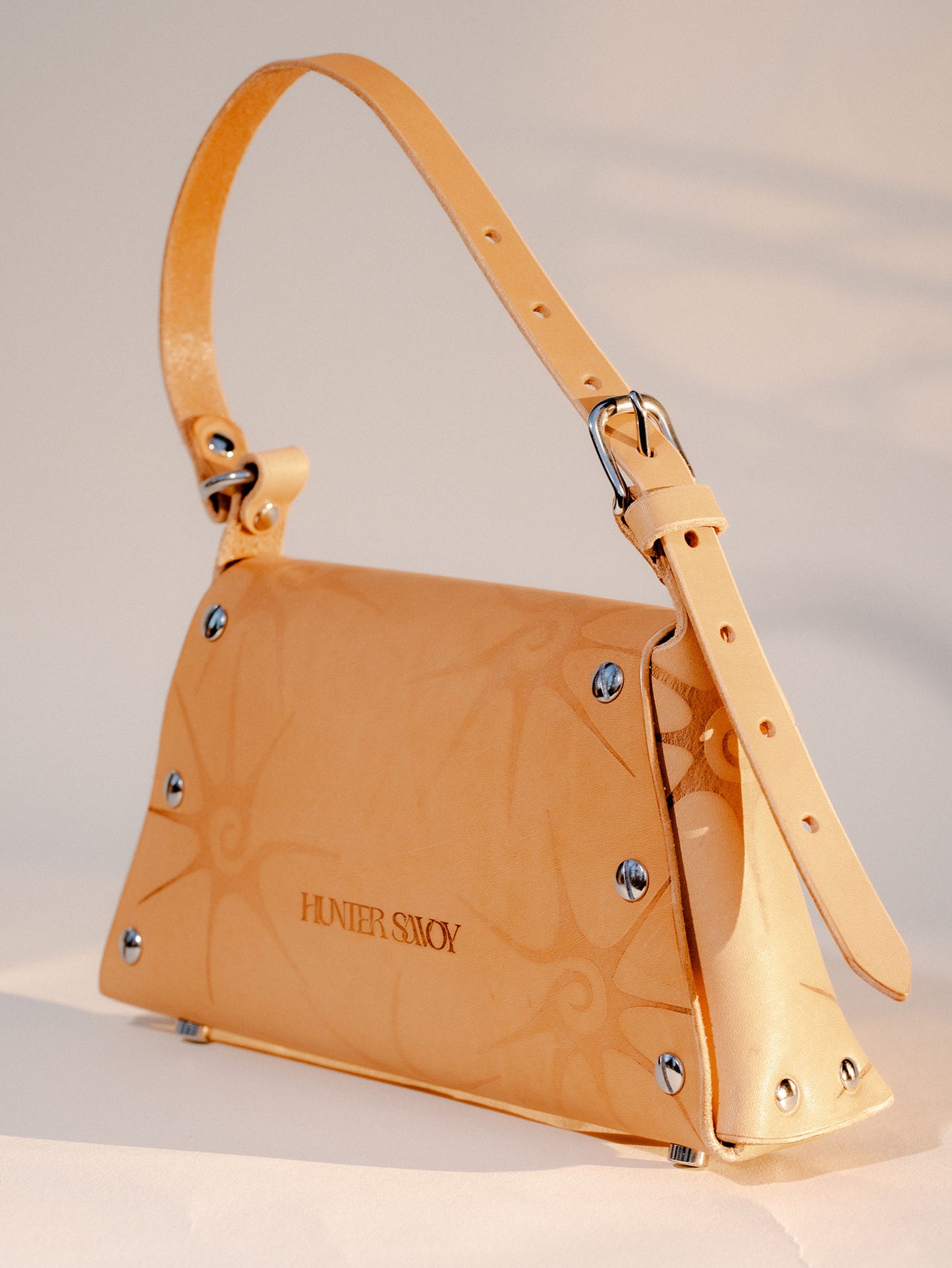 Stainless Natural Spiral 'The Savoy' Bag